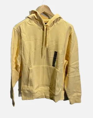 All In‎ Motion Hoodie Women M Yellow Long Sleeve Cozy Activewear Casual thumbnail 1