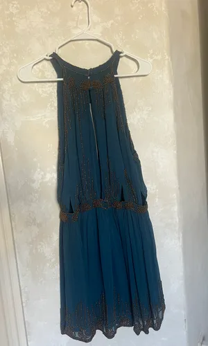 Dancing with Diamonds Blue Dress thumbnail 3