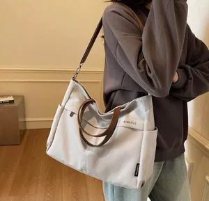 Canvas tote bag Tan thumbnail 6