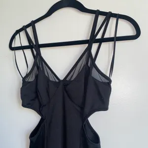 Mesh Cutout Mini Dress thumbnail 5
