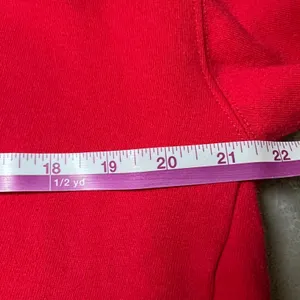 Vintage Christmas Sweatshirt‎ Womens Medium Red Holidays Grandkids Bright thumbnail 11