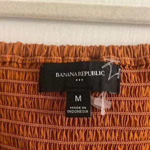 ✨Banana Republic GATHERED-WAIST ORANGE MINI SZ MEDIUM DRESS✨ thumbnail 4