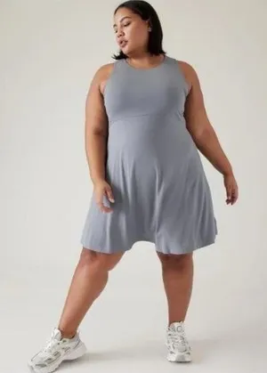 Athleta Santorini Thera loungewear weekender 2x gray dress thumbnail 1
