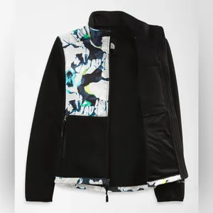 The North Face Women’s Plus Denali‎ Fleece Jacket TNF Black Print Sz 1X NWOT thumbnail 3
