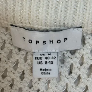 Topshop Crochet Maxi Skirt Elegant Colorful Crochet‎ Flowers NWOT Size 8 - 10 thumbnail 7