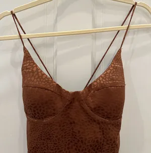 Runaway Brown Midi Dress thumbnail 2