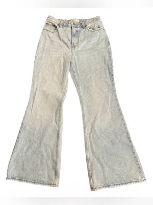 Abercrombie & Fitch The Vintage Flare High Rise Jeans Women’s 29 Short NWT thumbnail 3