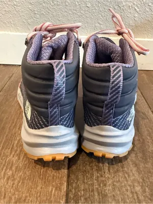 The North Face Purple Trail Mid-Top Hiking Boot with Pink‎ Laces (Women’s)Size 6 thumbnail 4