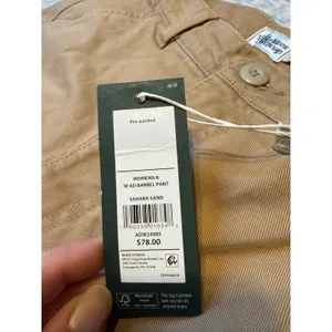 Alpine Design Womens 6 Sahara Sand Barrel Pant High Rise Relaxed leg NWT. thumbnail 2