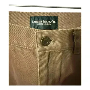 Lauren Ralph Lauren Womens Tan‎ Straight Jeans, Size 12 thumbnail 3