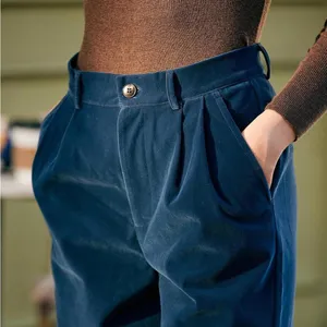 RIHOAS The High Waisted Pleated Wide Leg Pants L 13 thumbnail 3