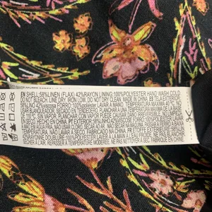 Forever 21 Womens S Chic Floral Paisley Blazer Black Pink Bloomcore Office Siren thumbnail 7