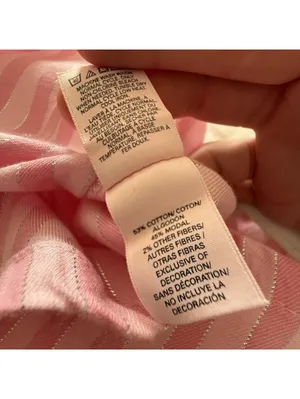 Victoria’s Secret Pink Striped PJ Pajama Sleep Romper Sz S Small thumbnail 8