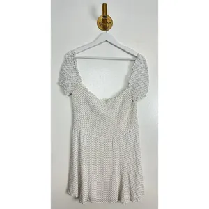 REFORMATION Bambina Polka Dot Dress in Vanilla Size Large thumbnail 4