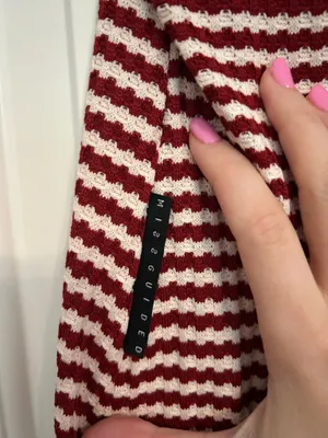 Missguided maxi dress maroon thumbnail 6