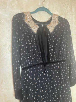 Free People Delfina Mini Dress Coquette Retro CottageCore Whimsical Romantic M thumbnail 8