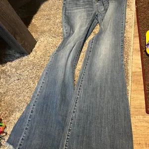NWT Risen wide‎ leg jeans size 29 Blue thumbnail 5