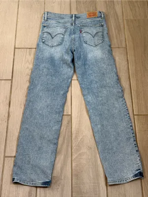 Levi’s 314 Straight-Leg Light Blue Jeans for Women — thumbnail 6