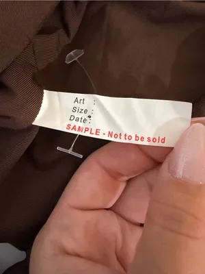 Aerie Brown One Piece Swimsuit Sample - Size Small thumbnail 3