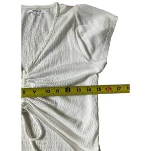 O'neill White Short Sleeve Crop Top Women's Size Small | 41-20 thumbnail 6