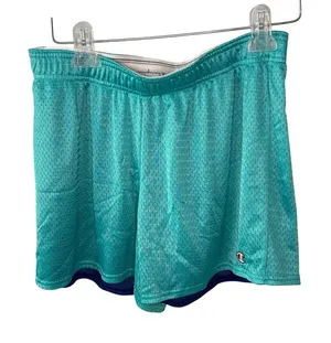 Champion Teal‎ /Blue Reversible Women's Shorts No Size Read Description thumbnail 1