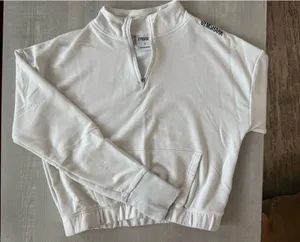 Gymshark Cropped Quarter-Zip thumbnail 1