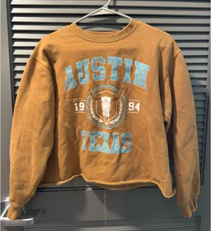 Buckle Rodeo Cropped Distressed Sweater  thumbnail 1