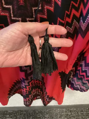 Wrangler Red and Black Zigzag Mini Dress thumbnail 5