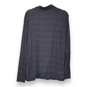 Frye Men's Heathered Notched Collar Premium Pajama Loungewear Top Size‎ M Black thumbnail 2