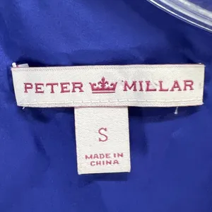 Peter Millar Mariana Rain Jacket S Purple Zip Snap Cinch Waist Utility Travel thumbnail 14