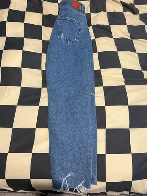 High Waisted Ripped Rigid Z1975 Mom Jeans thumbnail 11