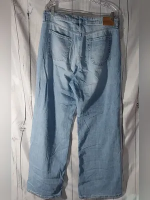 Aeropostale High Rise Y2K 90’s Style Skater Grunge Casual Wide Leg Jeans thumbnail 2