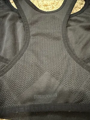 Patagonia Sports Bra Women’s Medium Black | Front Adjustable Band | Medium Suppo thumbnail 4