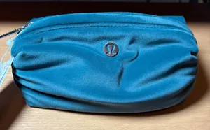 Lululemon Feeling Ready Mini Velour Pouch NWT SOLD OUT Color: Green Jasper thumbnail 1