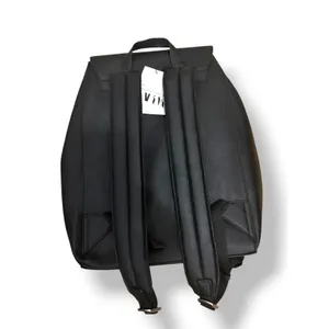 Zara Black Laptop Backpack Work Bag NWT – Quiet Luxury Minimalist thumbnail 9