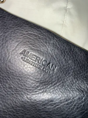 American Leather Co purse black thumbnail 4