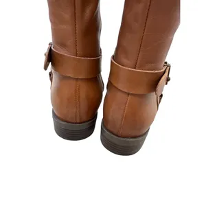 Nine West Womens Brown Knee-High Riding Leather Boots 6.5M SKU 7435 thumbnail 10