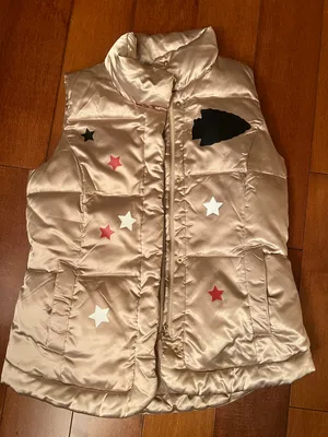 Charter Club Kansas City Chiefs Puffer Vest Jacket thumbnail 1