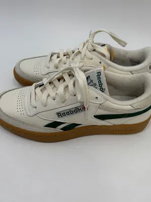 Madewell x Reebok® Unisex Club C Revenge Sneakers Chalk Dark Green W 8.5 M 7 thumbnail 6