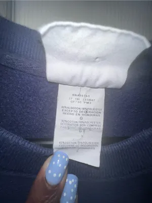 Vintage Champion Navy Crewneck with Script Logo thumbnail 3