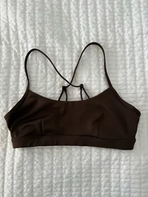Alo Yoga Brown Airlift Bra thumbnail 2
