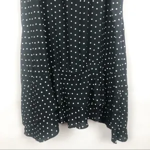 Polka Dot Sleeveless Ruffle Hem Tank Dress Size Medium thumbnail 12
