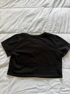 Urban Outfitters Black Crop Top thumbnail 5