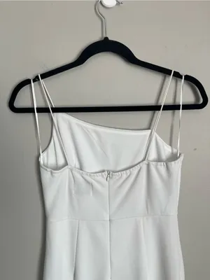 HELLO MOLLY White Midi Dress Sz 8 thumbnail 4