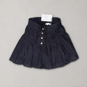 Klesis Black Eyelet Button Front Skort Size S thumbnail 3