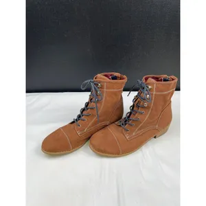 Tommy Hilfiger Women's Brown Suede Ankle Boots Shoes Size 7.5 SKU 4043 thumbnail 3
