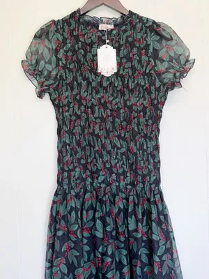 NWT IVY CITY CO Hayden Dress in Lush Garden Small thumbnail 3