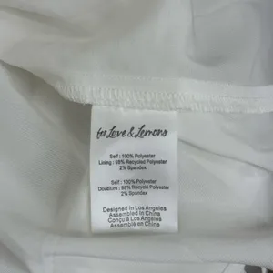 For Love & Lemons White Floral Lace Mini Dress Strappy Size Small New thumbnail 8