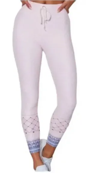 Sarah's Day X White Fox Activewear Athletic Leggings‎ Size S Pink Multi-color thumbnail 1