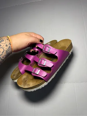 Birkenstock Florida Pink Sandals Excellent condition thumbnail 2